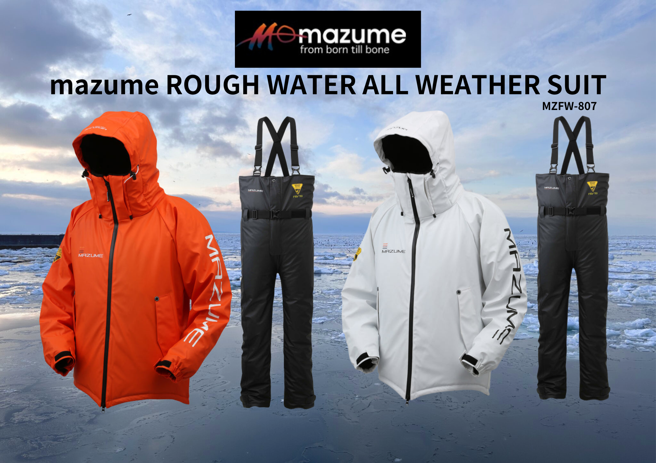 mazume】2024NEWモデル”ROUGH WATER ALL WEATHER SUIT”他入荷アイテム