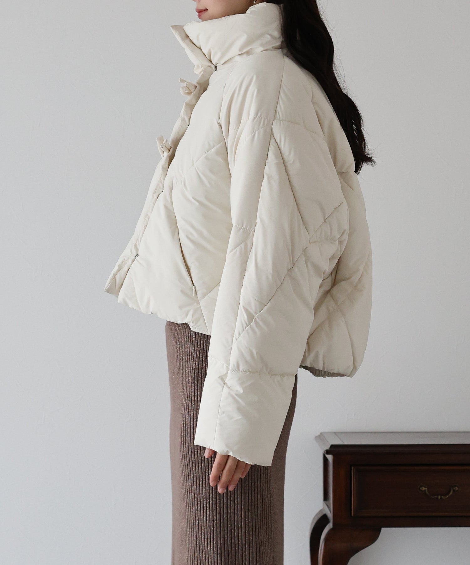 リボンキルティングダウン – BLUE ONLINE