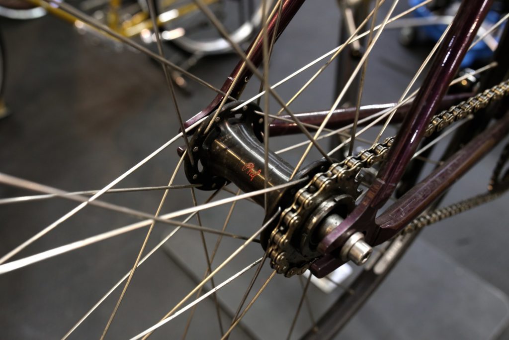 PHILWOOD×H PLUS SON* archetype track wheel (low flange/silver