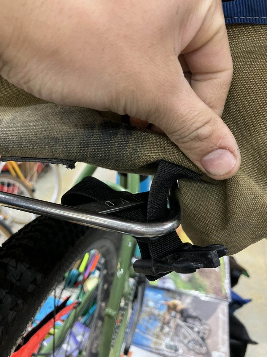 OCEAN AIR CYCLES × NITTO* erlen saddle bag support 2.0 - BLUE LUG