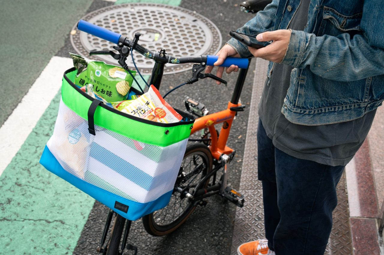 BROMPTON BASKET BAG - BLUE LUG BLOG | 自転車店 ブルーラグ スタッフ