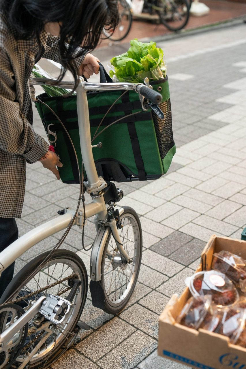BROMPTON BASKET BAG - BLUE LUG BLOG | 自転車店 ブルーラグ スタッフ
