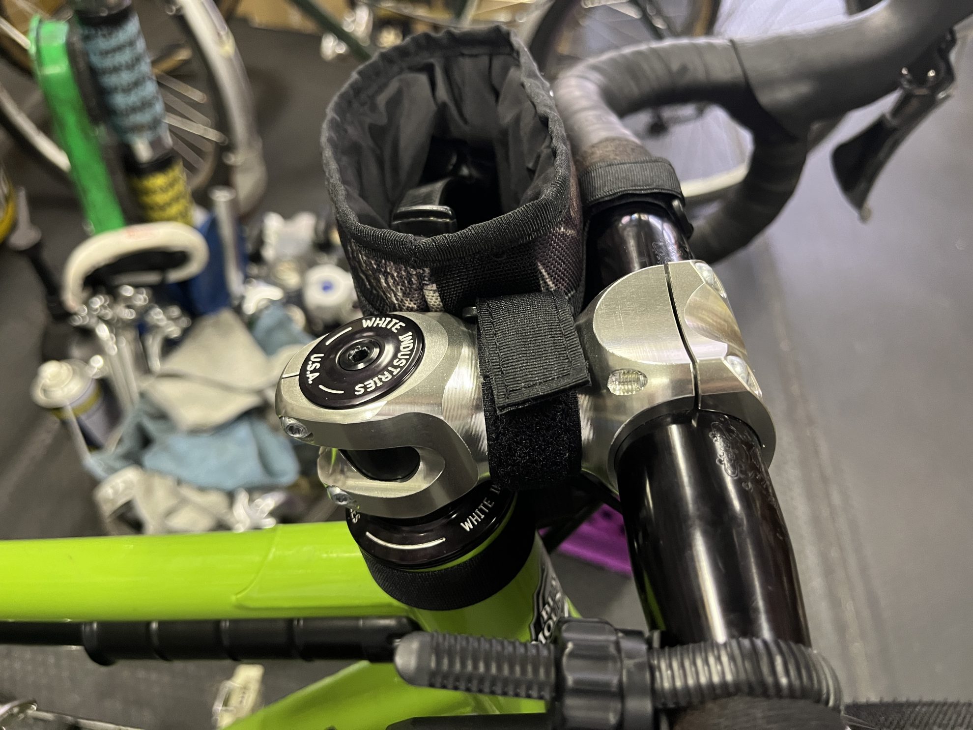 FAIRWEATHER* stem bag (purple) - BLUE LUG ONLINE STORE