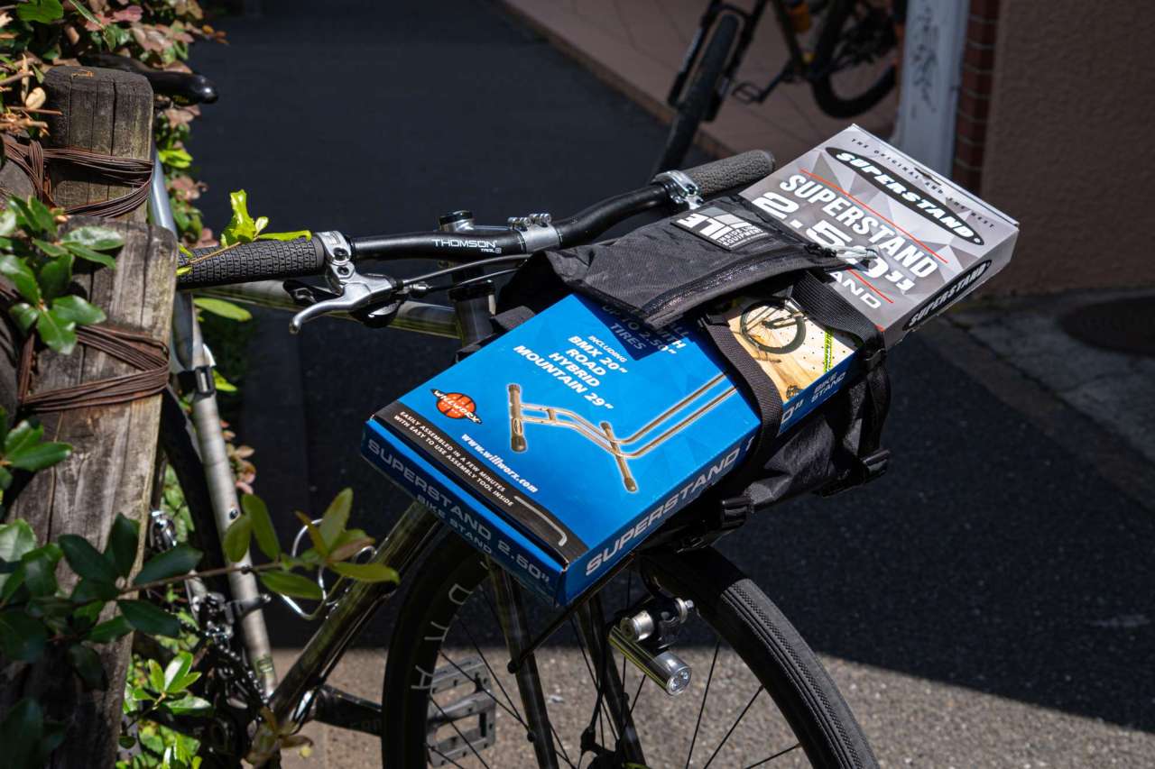 ILE* porteur rack bag (waxed/forest) - BLUE LUG ONLINE STORE