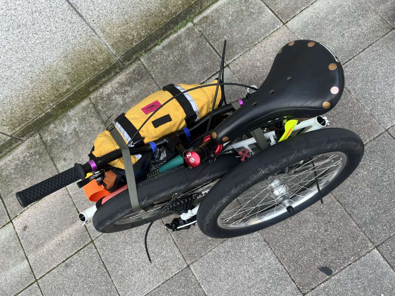 FAIRWEATHER* mini velo carry bag (gray) - BLUE LUG ONLINE STORE