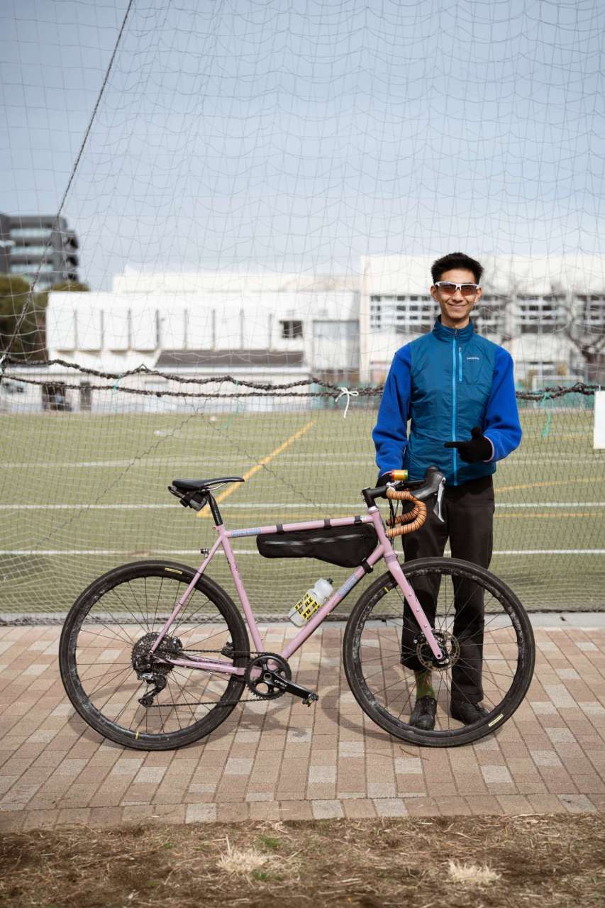 FAIRWEATHER* frame bag sp (dyneema black) - BLUE LUG ONLINE STORE