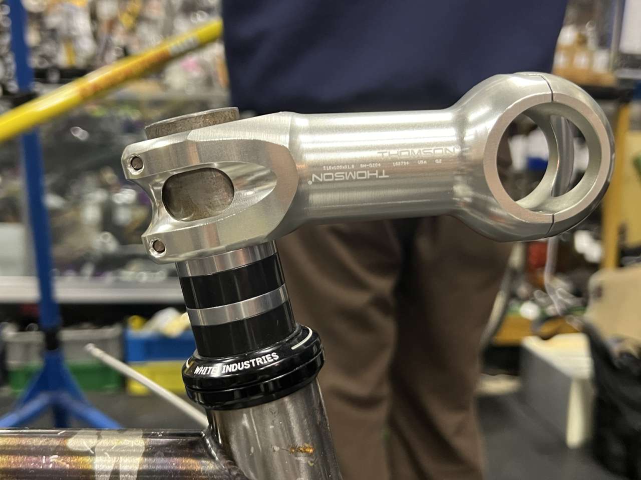 SIM WORKS* tomboy stem (black) - BLUE LUG ONLINE STORE