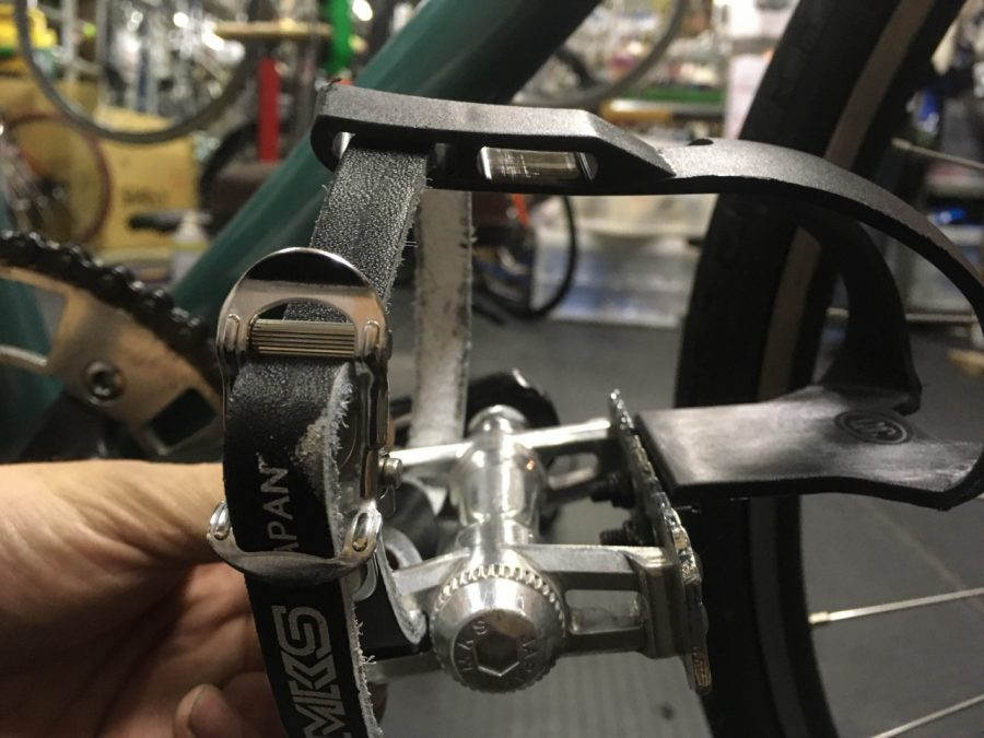 MASH* nylon double toe clips (floral) - BLUE LUG ONLINE STORE