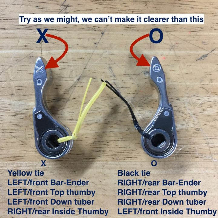 RIVENDELL* S-2 thumb shifter - BLUE LUG ONLINE STORE