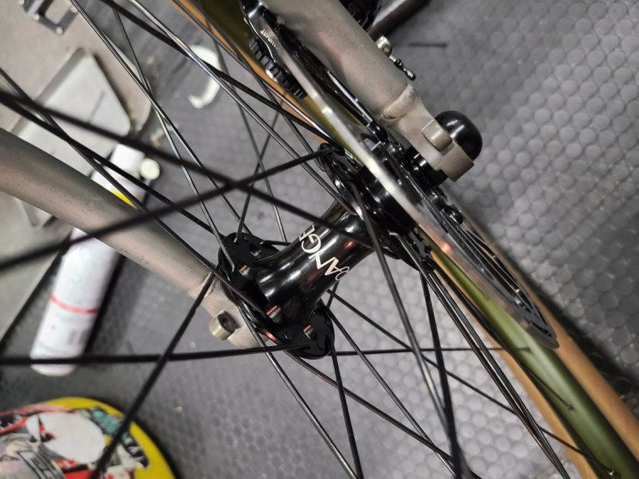 VELO ORANGE×VELOCITY* a23 disc wheel (all black) - BLUE LUG ONLINE