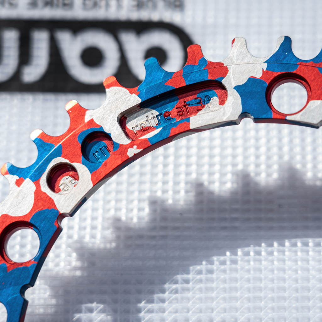 AARN* track chainring (black) - BLUE LUG ONLINE STORE