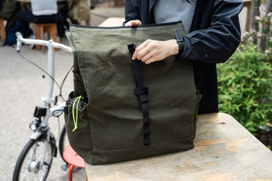 FAIRWEATHER “FRONT BAG FOR BROMPTON” - BIKE SHOP BLUE LUG BLOG