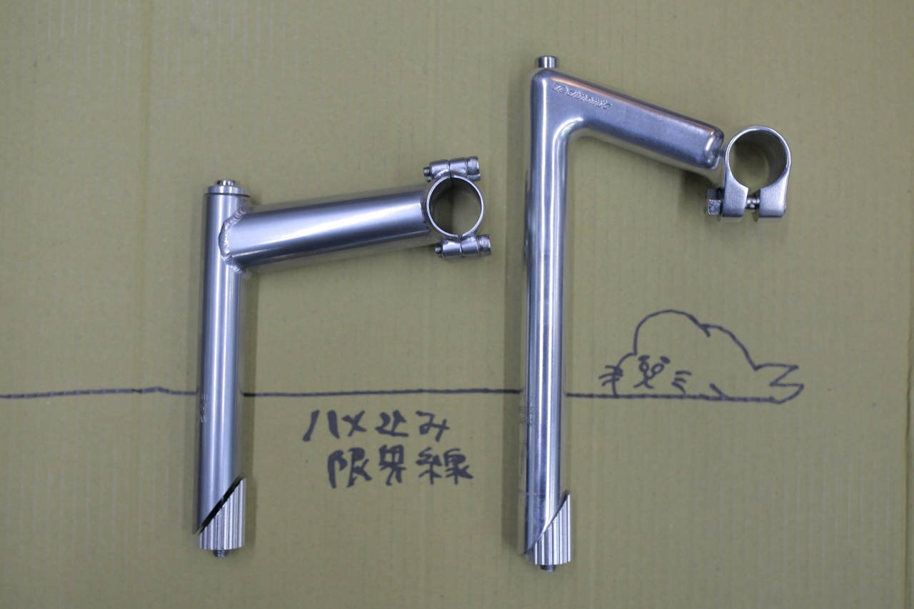 NJS 競輪 ステム 65° 130mm NJS NITTO ステム 130mm 65° 【公式通販】