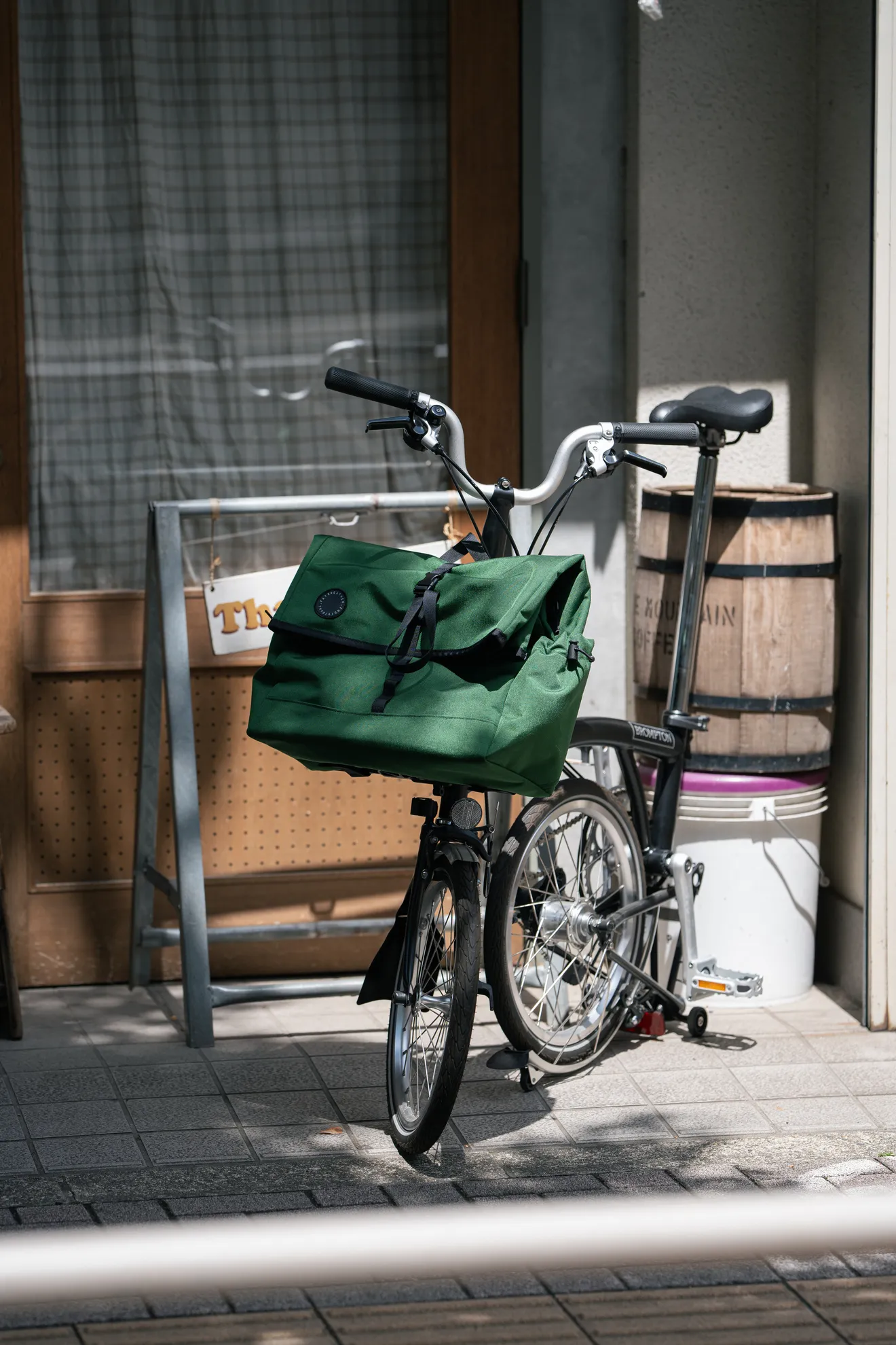 Brompton Bag - FAIRWEATHER BIKE BAG CATALOG || BLUE LUG