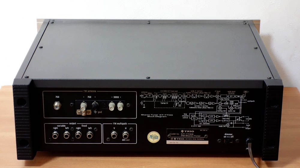 TRIO KT-7700 修理調整記録4: BLUESS Laboratory