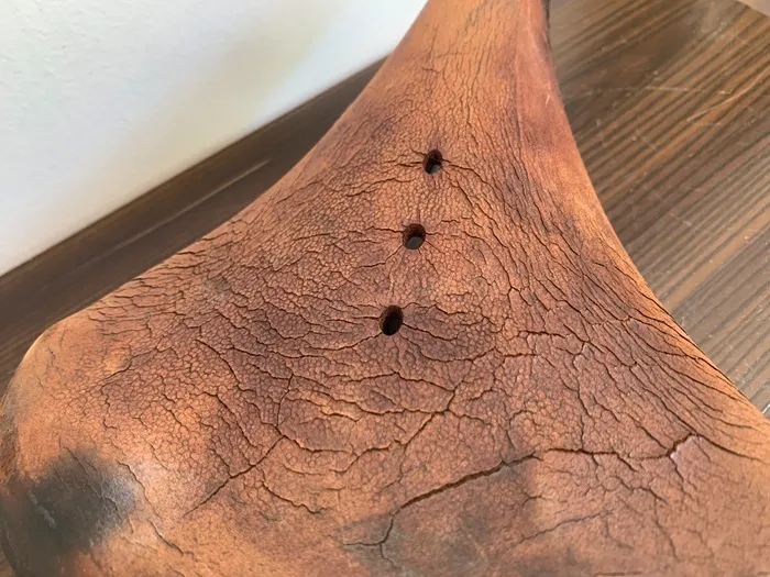 ドイツ 50s Lepper レッパー サドル レザー ヴィンテージ | Blue