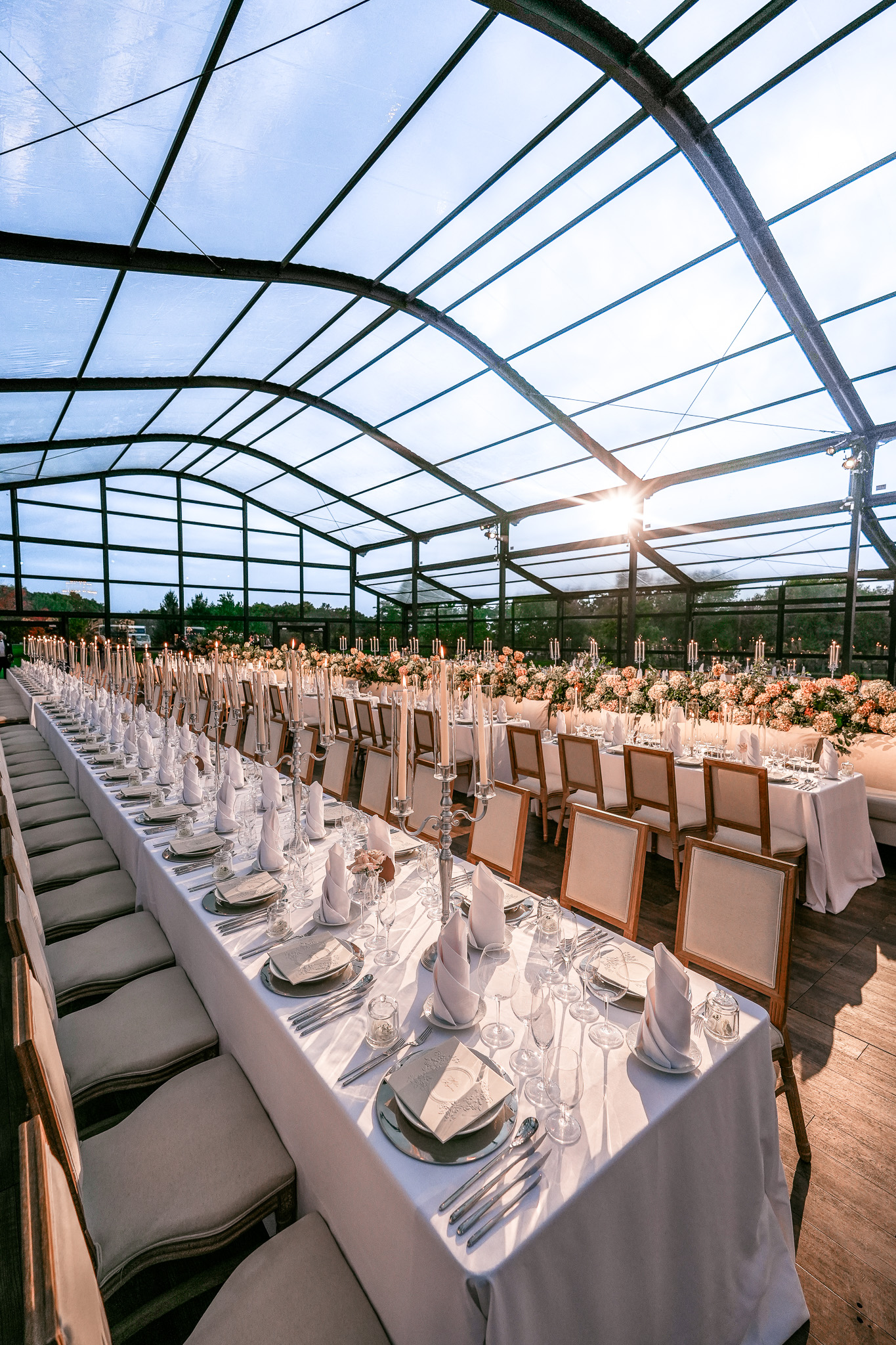 21M x 40M Arcum Atrium Tent - Blue Peak Tents, Inc.