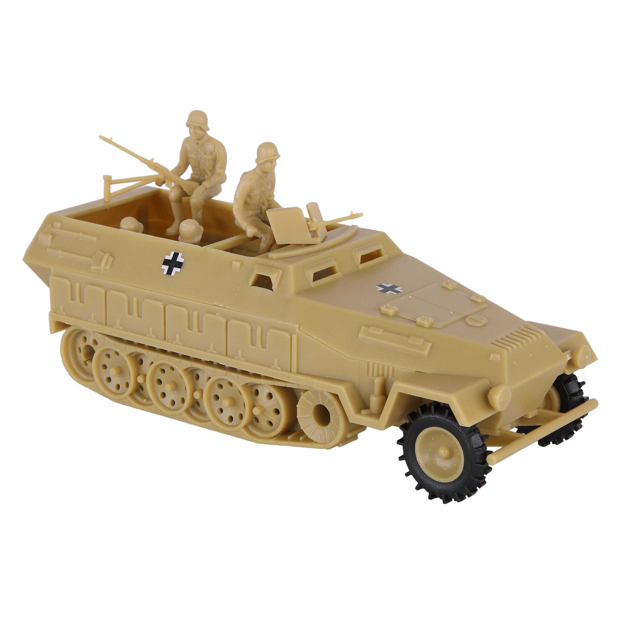 BMC CTS WW2 German Hanomag Halftrack 5pc Tan Plastic Armored