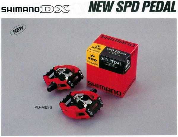 パーツ SHIMANO PD-M636 Shimano DX M636 SPD Pedals & Cleats Pd-m636