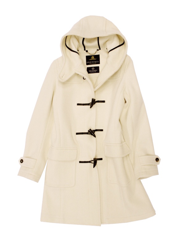 白のダッフルコート（GRENFELLL） ｜bo-te（ボーテ）