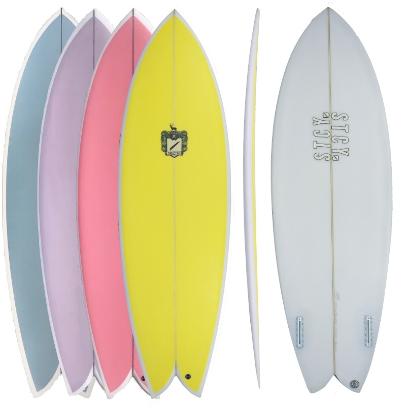 STCY(ステーシーサーフボード)ショートボード ウェイブスレイブ フィン