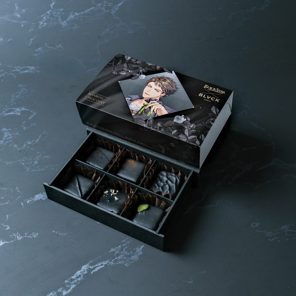 Blvck Bonbon Chocolat 6粒アソート – ブラックスター -Theater