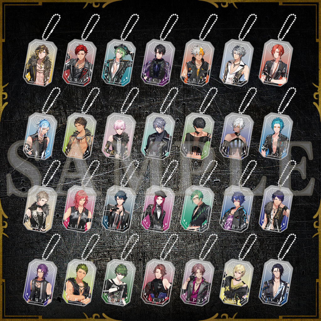 アクリルキーホルダー READING STARLESS ver. – ブラックスター