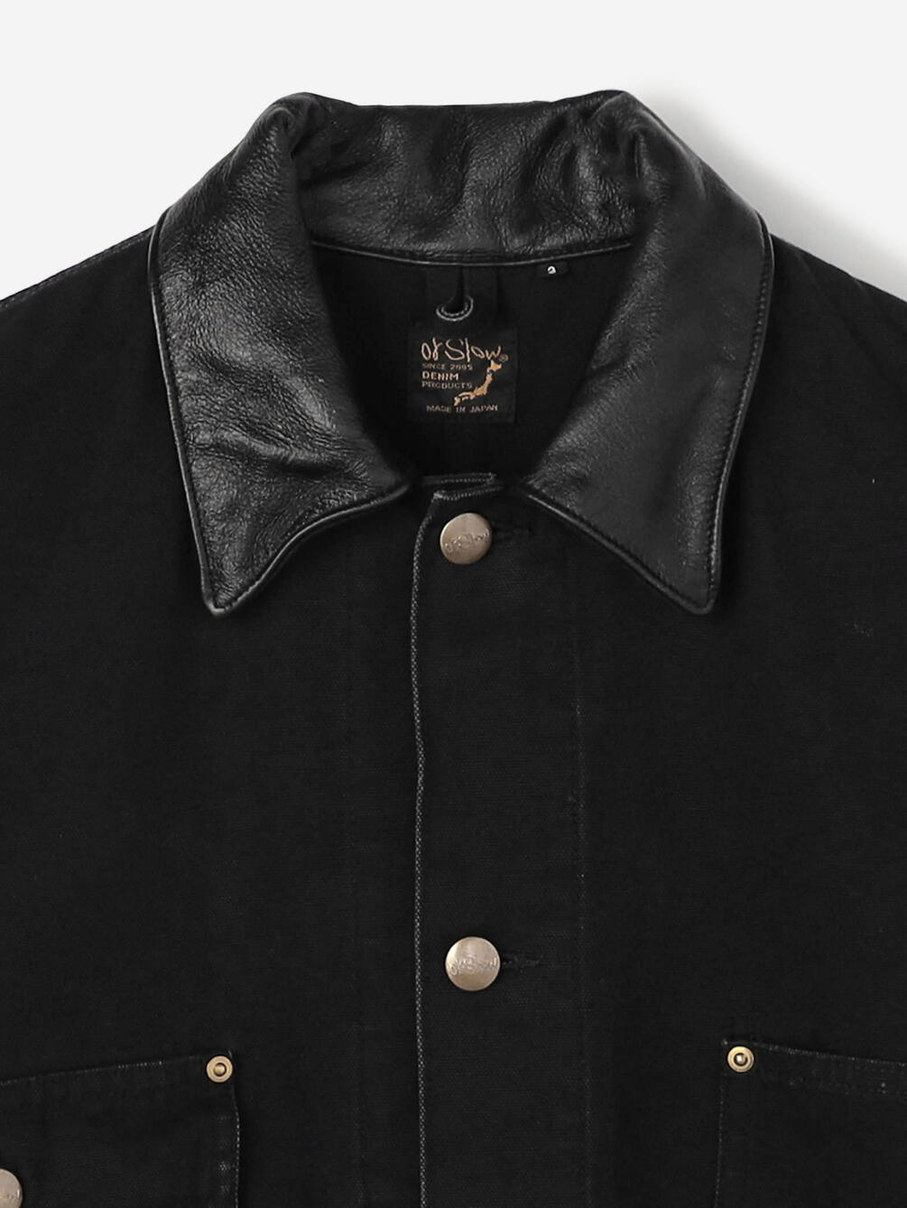 orSlow | 〈別注〉 RELAX FIT COVERALL BLACK MEN