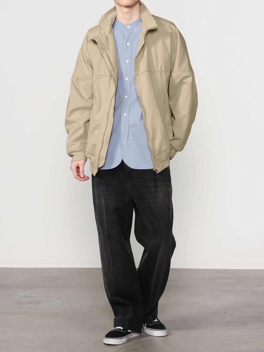 COMOLI | ポストワークツイル キャップショルダーブルゾン MEN