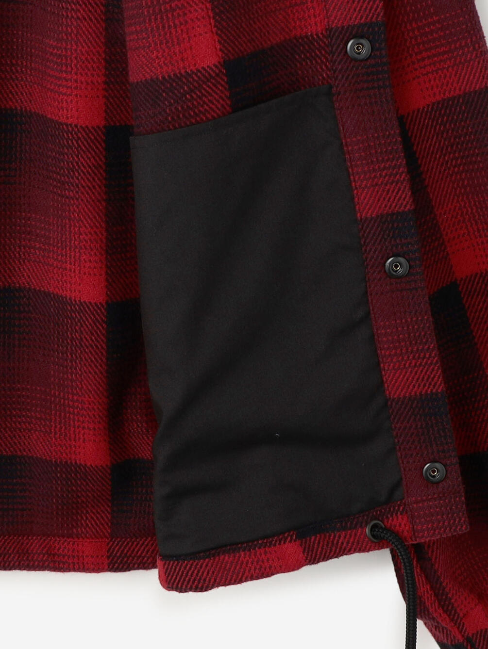 SEDAN ALL-PURPOSE | フランネル フードシャツ MEN