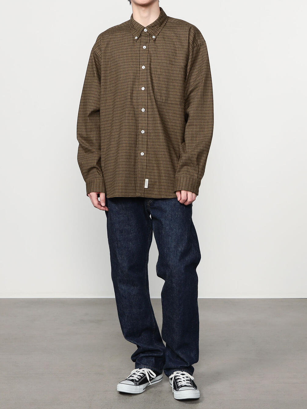 SEDAN ALL-PURPOSE | Twill Plaid Big BD Shirt MEN