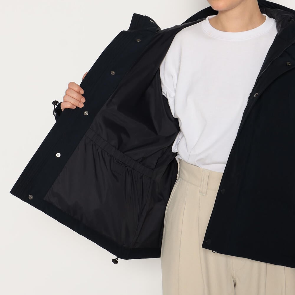 WOMEN'S BIG SILHOUETTE HOODED DOWN JACKET｜COAT｜DANTON(ダントン