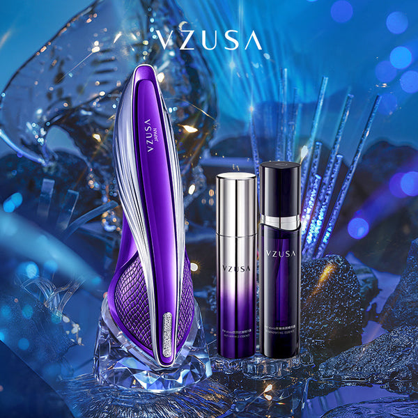 AGLOBAL 美顔器The Vzusa II - メデューサ II (Royal Purple / Cypress