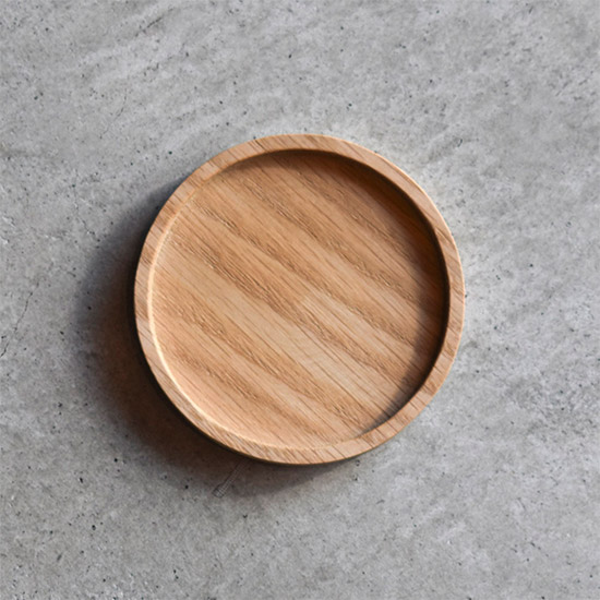 円形コースター（オーク）｜BROTO PROJECT オンラインストア｜木製