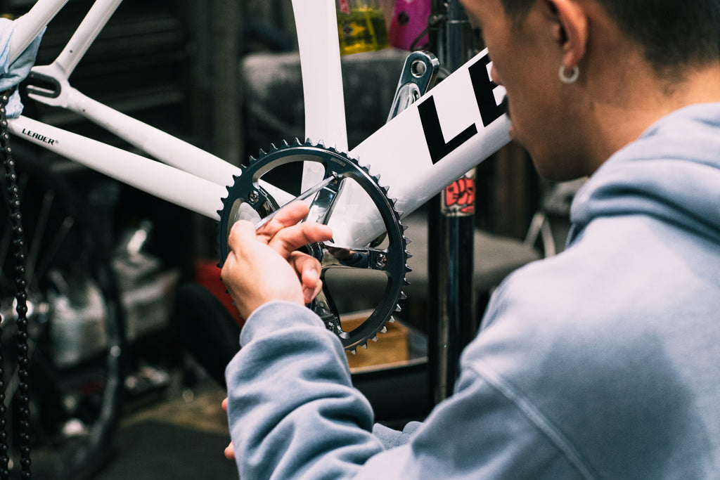 SUGINO MC144 CHAINRING Silver