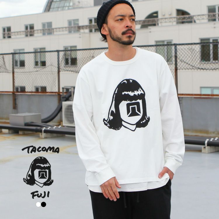TACOMA FUJI RECORDS TACOMA FUJI BIG LOGO LS | Brownfloor clothing