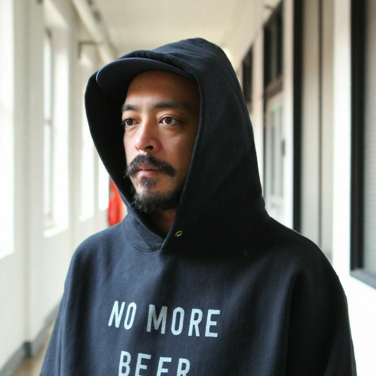 TACOMA FUJI RECORDS NO MORE BEER HOODIE designed by Noriteru