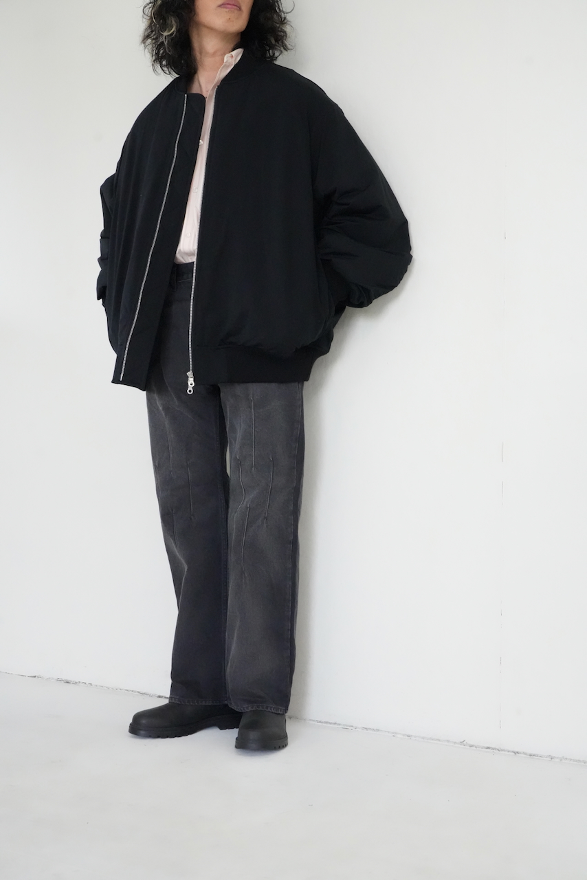 KANEMASA PHIL. 「46G Typewriter Padded Bomber Blouson