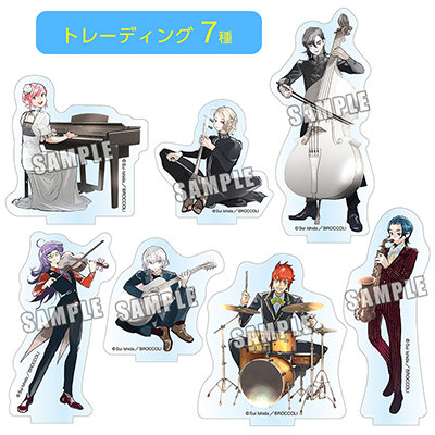 ジャックジャンヌ トレーディングミニアクリルスタンド オーケストラ