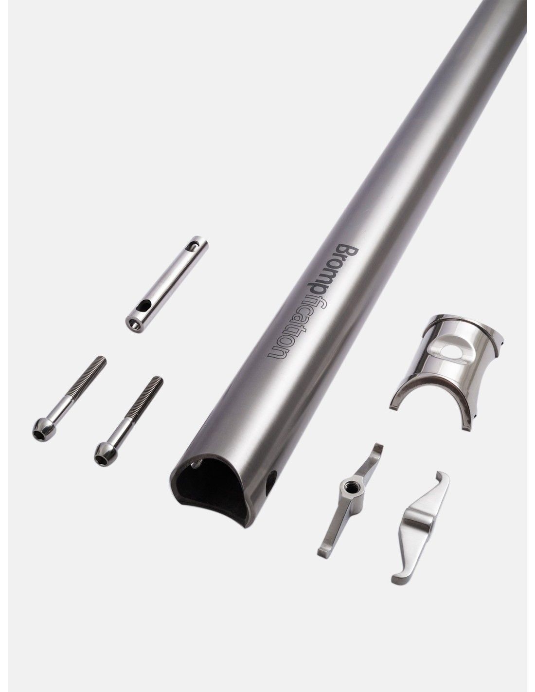 Brompfication - Titanium Seatpost 520mm