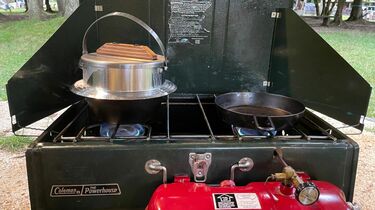 父親のギアを倉庫で発見！ 35年前の「コールマン 413Hパワーハウス