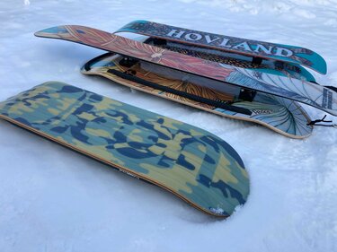 雪上のスケートボード！ スノスケって知ってる？」 お手軽だけど