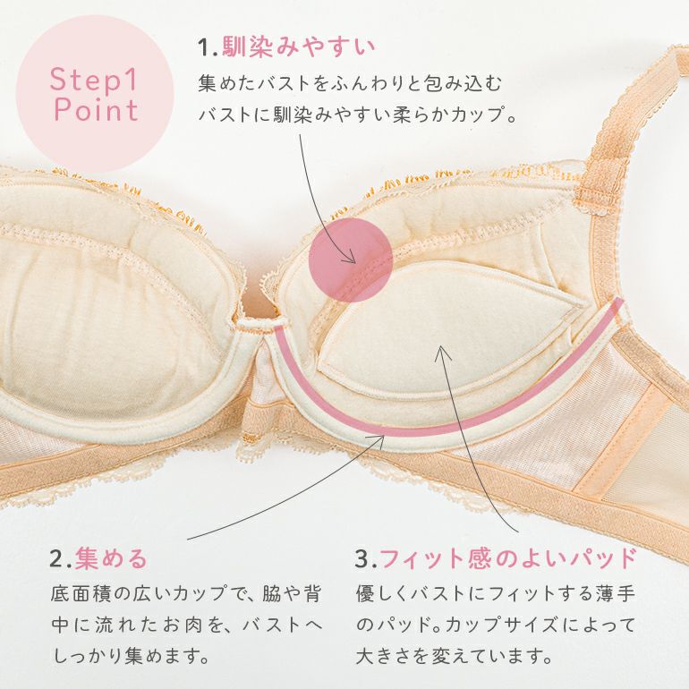 ブラデリス ウェンディステップ1ブラ23S2 | ブラデリスニューヨーク