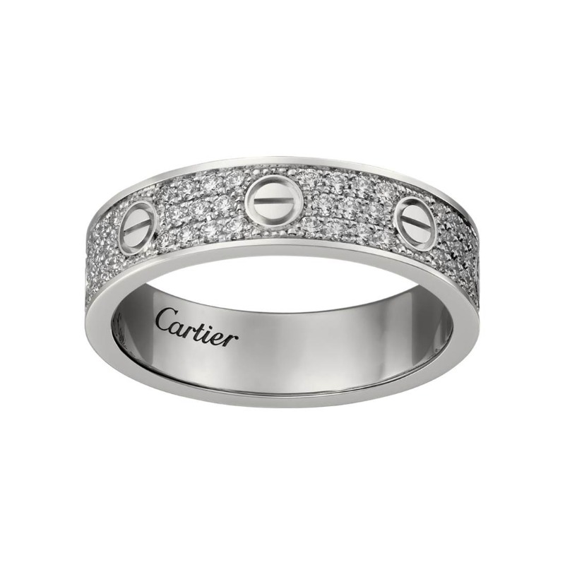 カルティエ ラブリング パヴェダイヤ｜ブランド買取なら「ブランドファン」