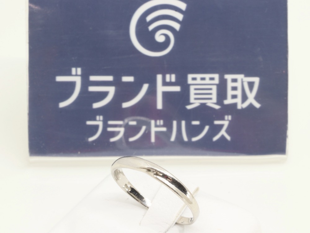 枚方ビオルネ店でPt刻印のリングを24,000円で買取しました