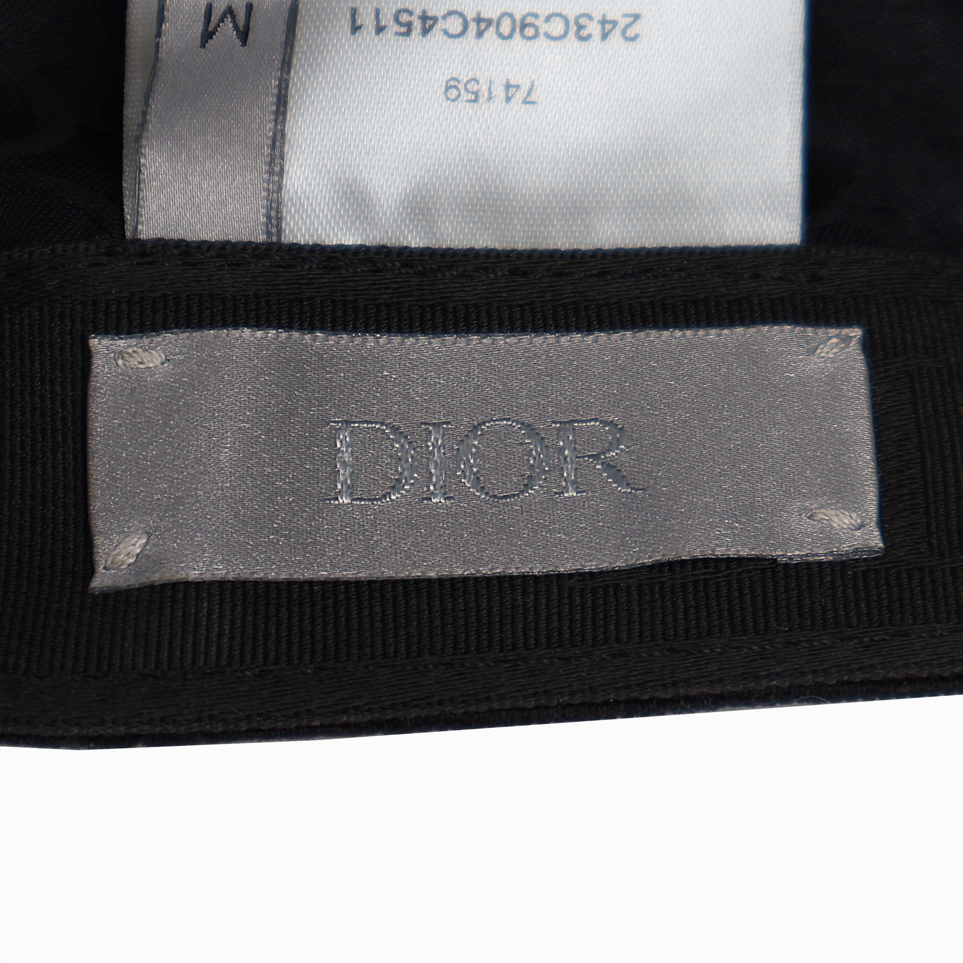 クチュールロゴ ベースボールキャップ ブラック - ブランドジャパン