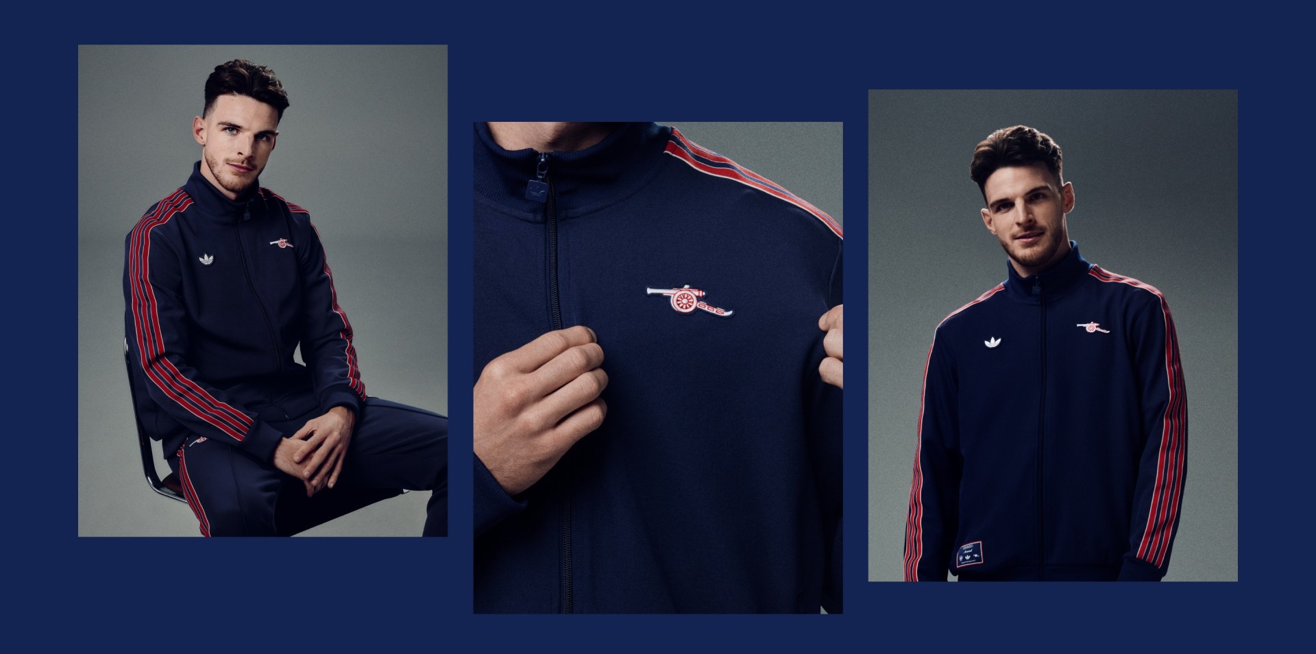 アディダス アーセナル テラスアイコン トラックトップ - ブルー