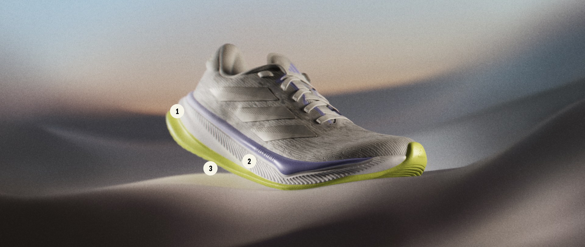 アディダス スーパーノヴァ コンフォートグライド ランニング