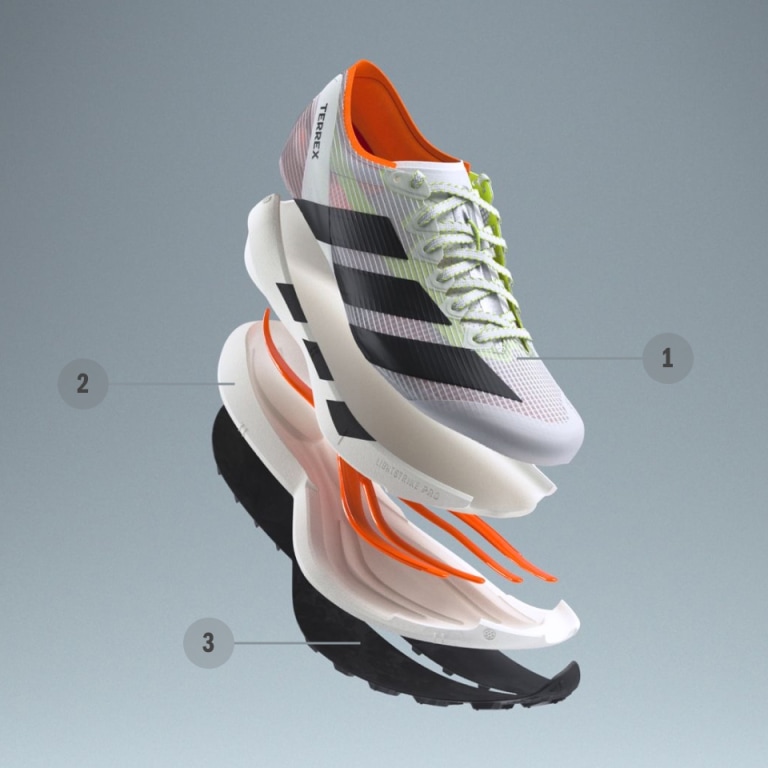 adidas Terrex Agravic Speed Ultra 2 Trail Running Sneakers - White