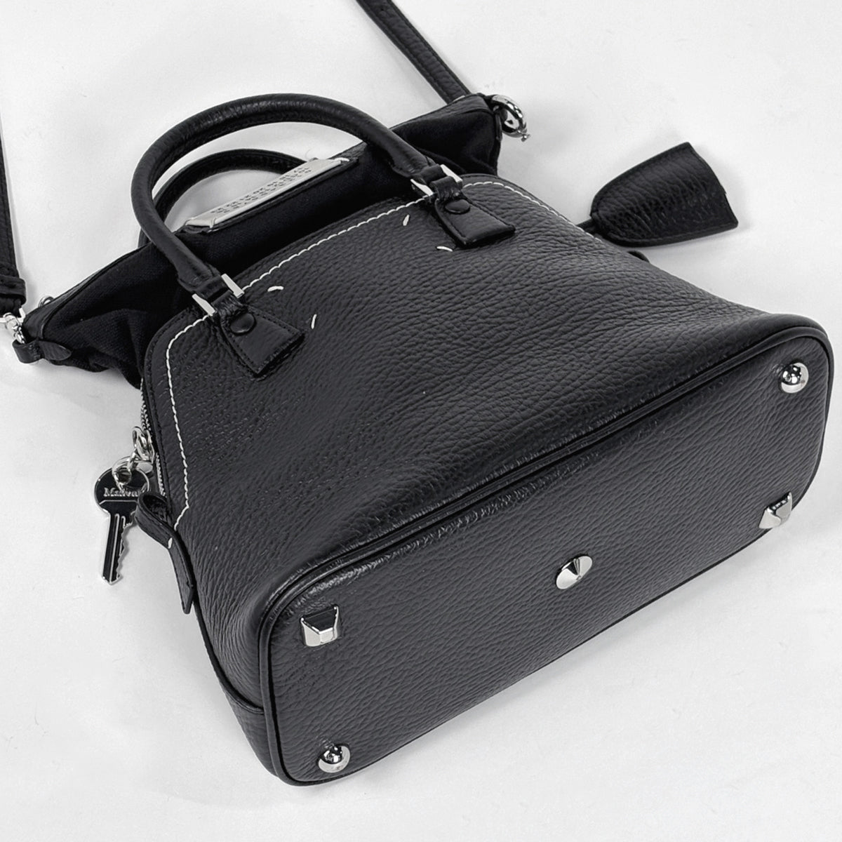 メゾン マルジェラ 5AC ミニ ハンドバッグ レザー S56WG0082